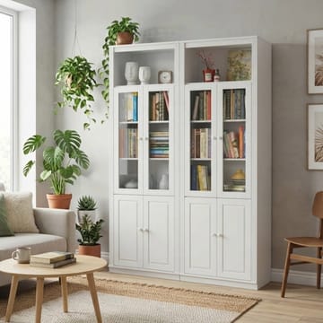 Anita Luckor tillbehör till bokhylla 32x70 cm - Vit - Förvaring - Klädförvaring - Garderob & garderobssystem - Garderobsdörr - Vikdörr garderob