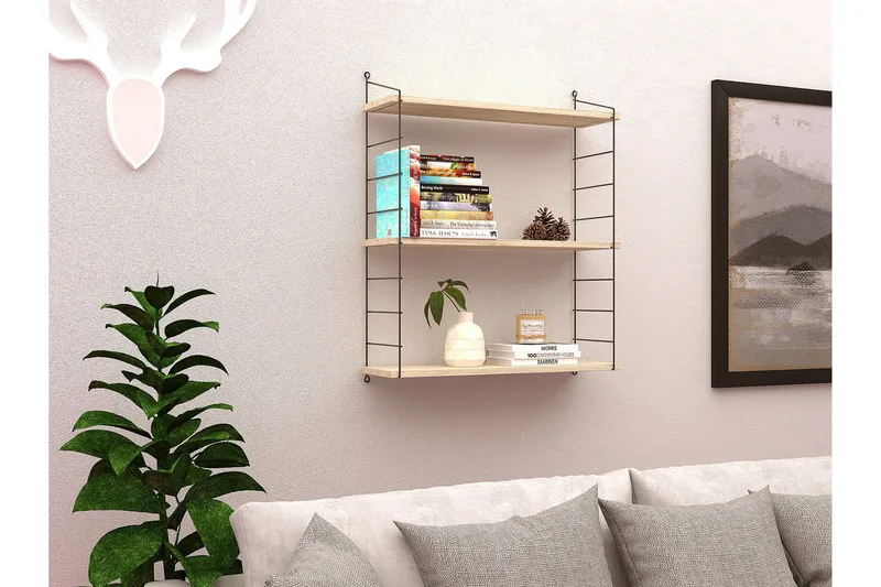 Armoni Vägghylla 72 cm - Beige - Förvaring - Hylla