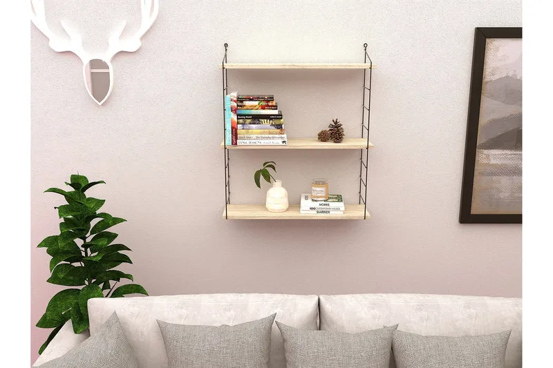 Armoni Vägghylla 72 cm - Beige - Förvaring - Hylla