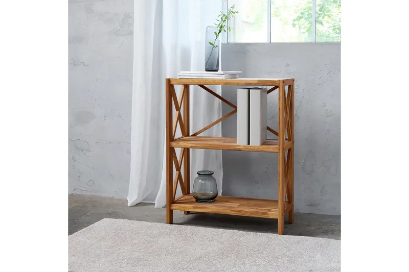 Ayanna Bokhylla 70 cm - Beige - Förvaring - Hylla - Bokhylla