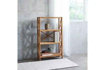 Ayanna Bokhylla 70 cm i Teak - Brun - Förvaring - Hylla - Bokhylla