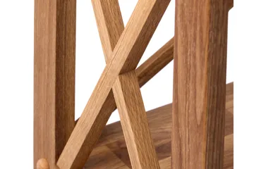 Ayanna Bokhylla 70 cm i Teak - Honungsbrun - Förvaring - Hylla - Bokhylla