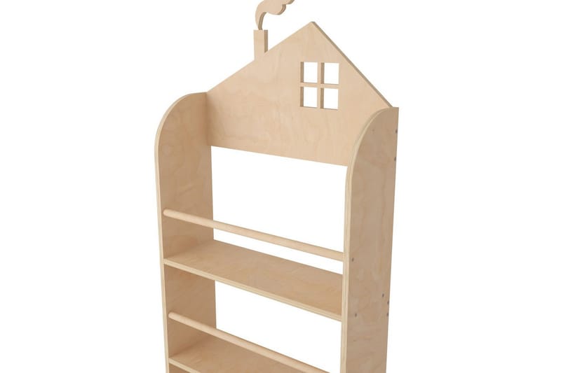 Azienda Bokhylla 60 cm - Ljusfärgat trä - Förvaring - Hylla - Bokhylla