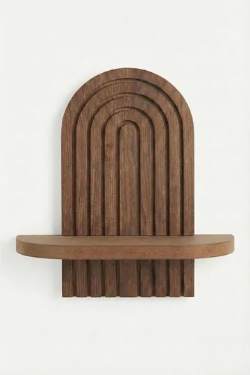 Baynor Vägghylla 20x35 cm - Brun - Förvaring - Hylla - Vägghylla