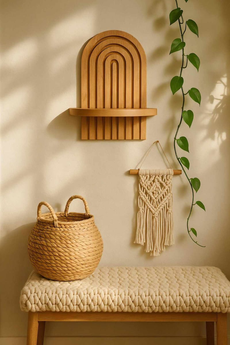 Baynor Vägghylla 20x35 cm - Ek Brun - Förvaring - Hylla - Vägghylla