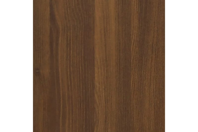 beBasic Bokhylla brun ek 86x25,5x140 cm konstruerat trä - Brown - Bokhylla