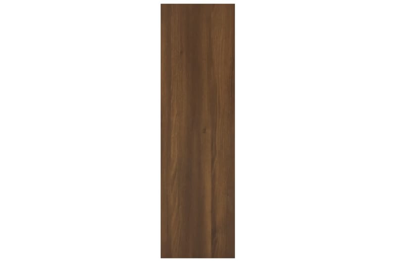 beBasic Bokhylla/rumsavdelare brun ek 100x30x103 cm - Brown - Bokhylla