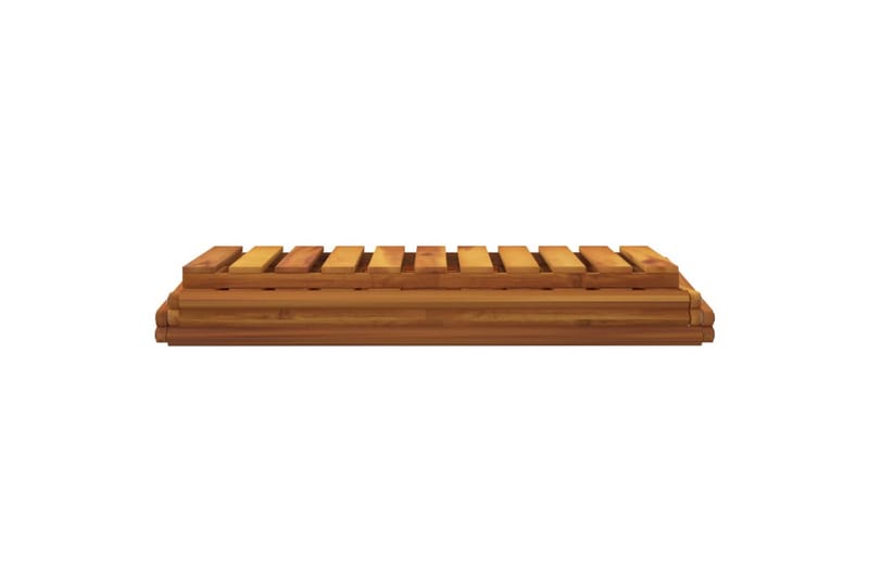 beBasic Hopfällbar hylla 3 hyllplan 70x31x63 cm massivt akaciaträ - Brown - Förvaring - Hylla - Hyllsystem