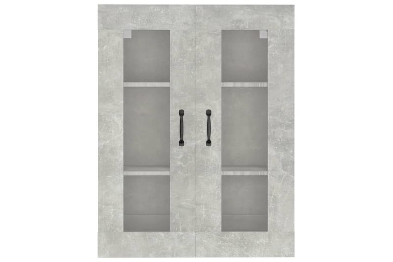 beBasic Väggskåp betonggrå 69,5x34x90 cm - Grey - Förvaring - Hylla - Vägghylla