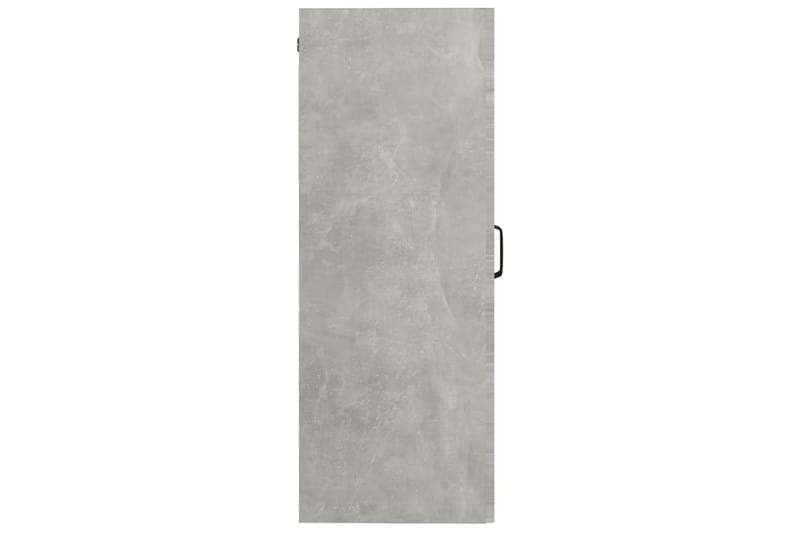 beBasic Väggskåp betonggrå 69,5x34x90 cm - Grey - Vägghylla