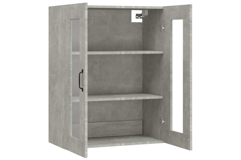beBasic Väggskåp betonggrå 69,5x34x90 cm - Grey - Förvaring - Hylla - Vägghylla