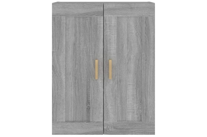 beBasic Väggskåp grå sonoma 69,5x32,5x90 cm konstruerat trä - Grey - Förvaring - Hylla - Vägghylla