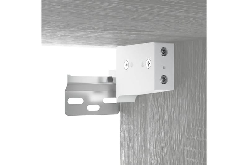 beBasic Väggskåp grå sonoma 69,5x34x90 cm - Grey - Förvaring - Hylla - Vägghylla