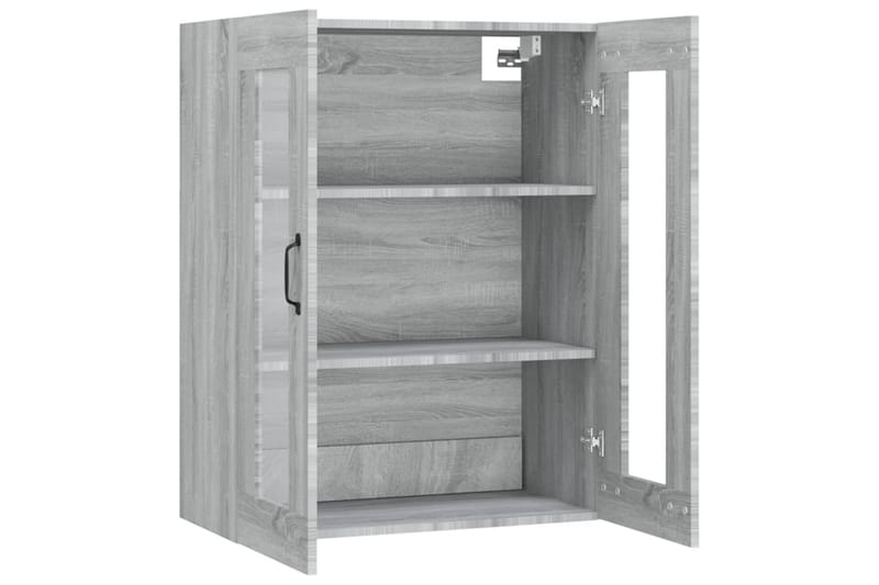 beBasic Väggskåp grå sonoma 69,5x34x90 cm - Grey - Förvaring - Hylla - Vägghylla