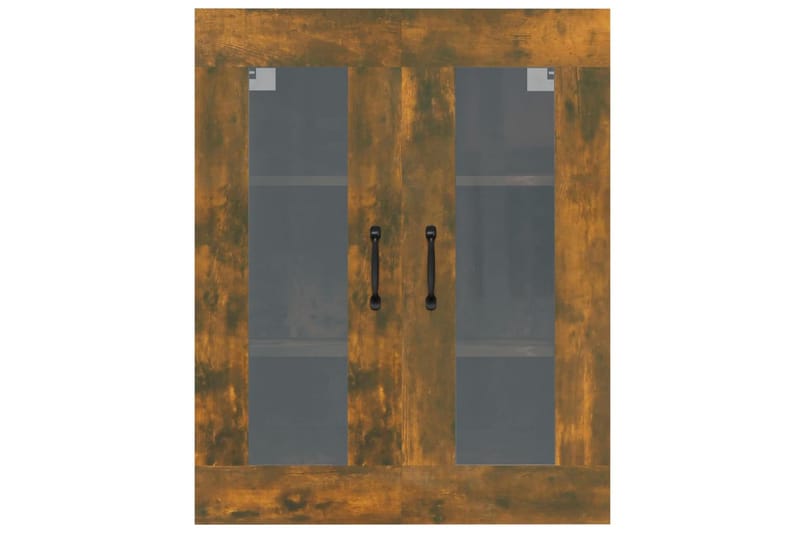 beBasic Väggskåp Rökfärgad ek 69,5x34x90 cm - Brown - Förvaring - Hylla - Vägghylla