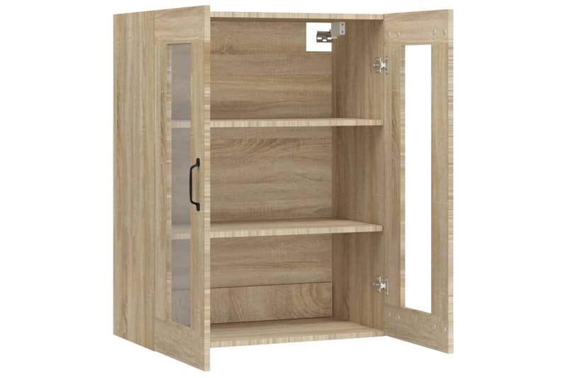 beBasic Väggskåp sonoma-ek 69,5x34x90 cm - Brown - Förvaring - Hylla - Vägghylla