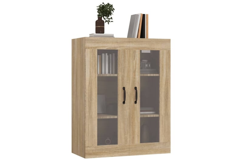 beBasic Väggskåp sonoma-ek 69,5x34x90 cm - Brown - Förvaring - Hylla - Vägghylla