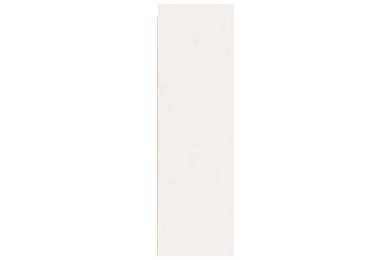 beBasic Väggskåp vit 30x30x100 cm massiv furu - White - Förvaring - Hylla - Vägghylla