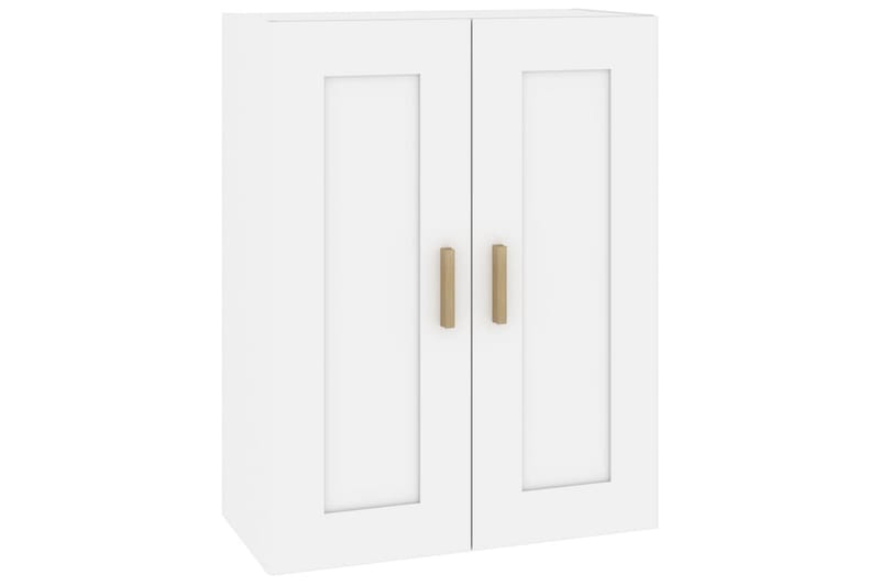 beBasic Väggskåp vit 69,5x32,5x90 cm konstruerat trä - White - Förvaring - Hylla - Vägghylla