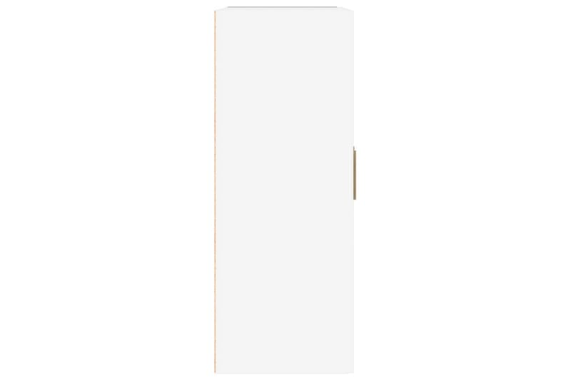 beBasic Väggskåp vit högglans 69,5x32,5x90 cm konstruerat trä - White - Vägghylla