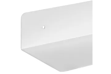 Belleuve Vägghylla 50 cm - Vit - Förvaring - Hylla - Tavelhylla & tavellist