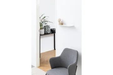 Belleuve Vägghylla 50 cm - Vit - Förvaring - Hylla - Tavelhylla & tavellist