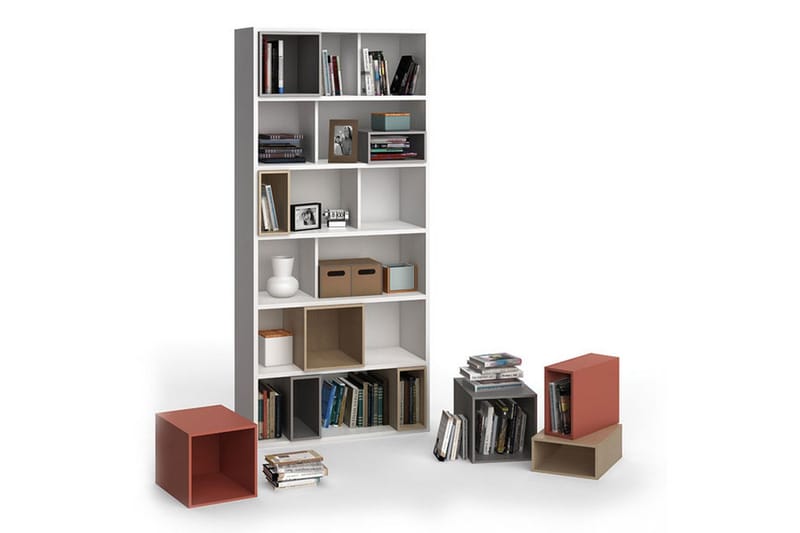 4You Bokhylla Vit - VOX - Förvaring - Hylla - Bokhylla