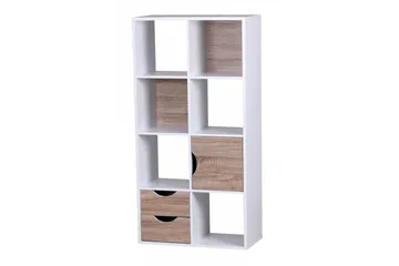 Ajan Bokhylla 60 cm i Målat Trä - Vit - Förvaring - Hylla - Bokhylla