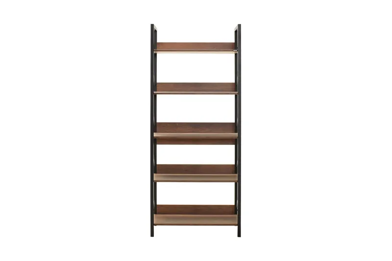 Ajkati Bokhylla 73 cm i Valnöt, Brun