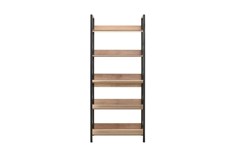 Ajkati Bokhylla 73x35 cm Brun/Svart - Hanah Home - Förvaring - Hylla - Bokhylla