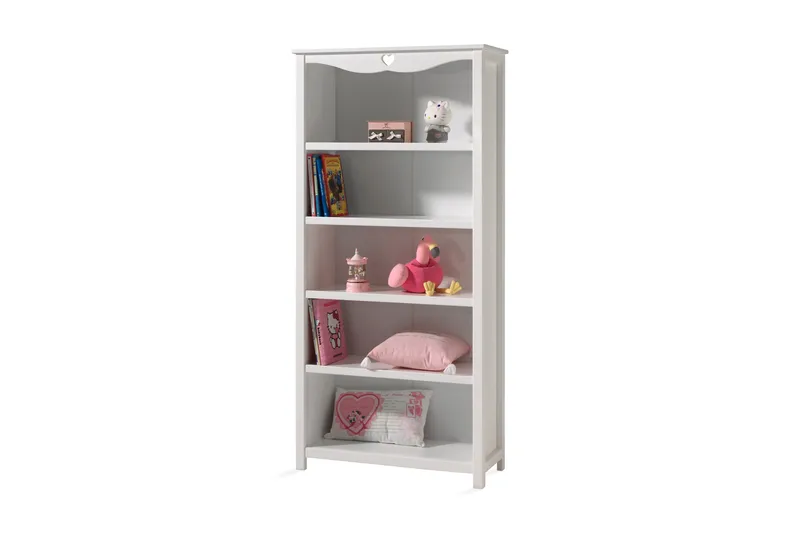 Amori Bokhylla 40 cm i Målat Trä, Vit