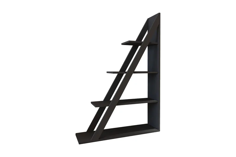 Ampelio Bokhylla 30x100 cm - Antracit - Förvaring - Hylla - Bokhylla