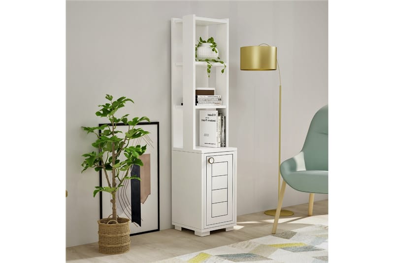Anayurt Bokhylla 29,6x21,6 cm Vit - Hanah Home - Förvaring - Hylla - Bokhylla