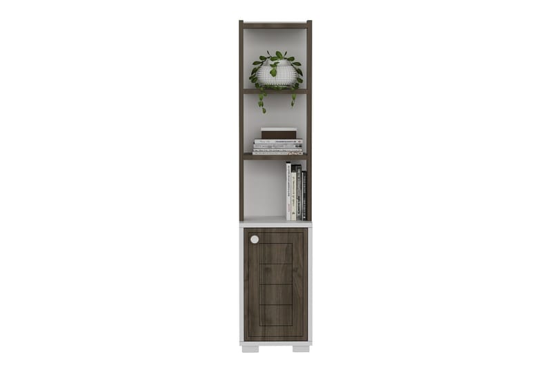 Anayurt Bokhylla 29,6x21,6 cm Vit/Brun - Hanah Home - Förvaring - Hylla - Bokhylla