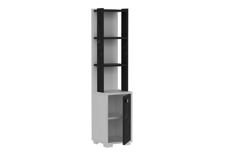 Anayurt Bokhylla 29,6x21,6 cm Vit/Svart - Hanah Home - Förvaring - Hylla - Bokhylla