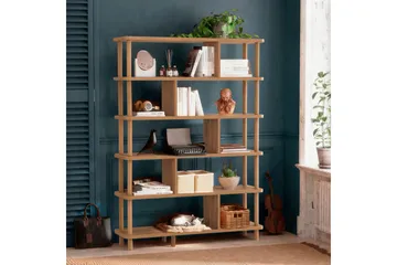Andifli Bokhylla 120x168,5 cm - Brun - Förvaring - Hylla - Bokhylla