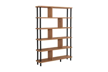 Andifli Bokhylla 120x168,5 cm - Svart - Förvaring - Hylla - Bokhylla