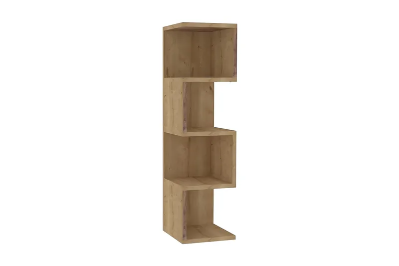 Andifli Bokhylla 25 cm i Ek, Grön