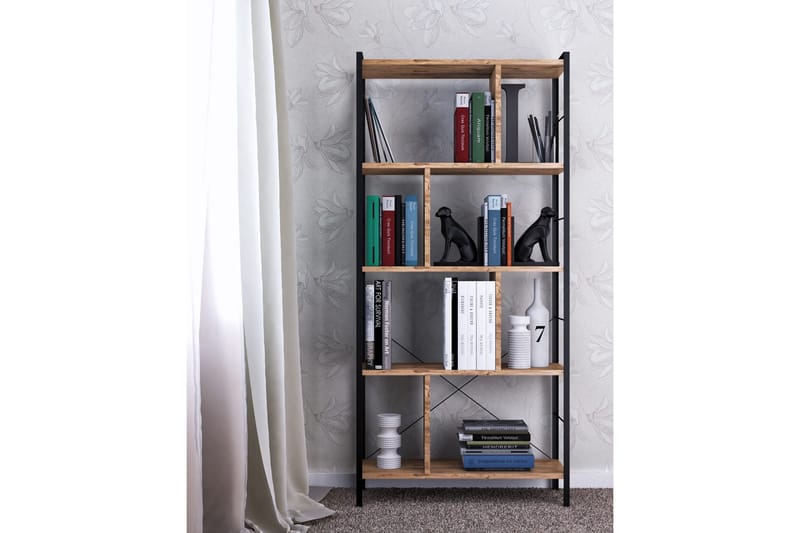 Andifli Bokhylla 78x150 cm - Brun - Förvaring - Hylla - Bokhylla