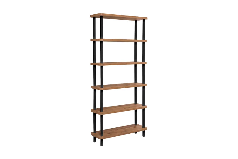 Andifli Bokhylla 80x168,5 cm, Svart