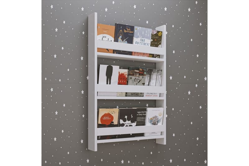 Bokhylla Artemis 3 Vit - Vit - Förvaring - Hylla - Bokhylla