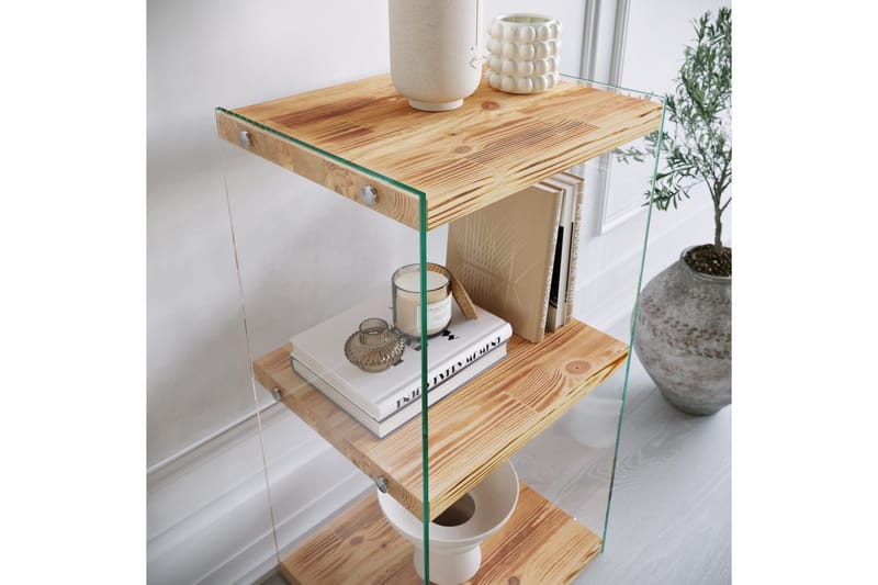 Assanisa Bokhylla 80x40 cm - Natur - Förvaring - Hylla - Bokhylla