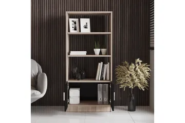 Barrock Bokhylla 38x64 cm - Natur/Svart - Förvaring - Hylla - Bokhylla