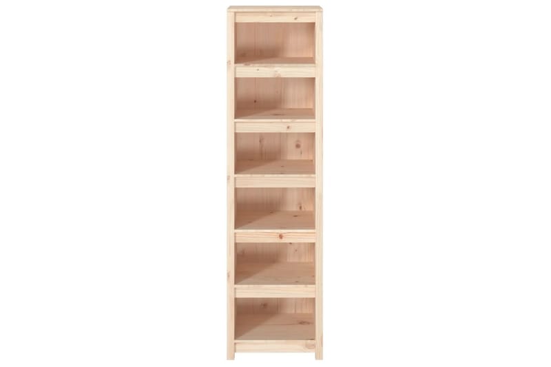 beBasic Bokhylla 50x35x183 cm massiv furu - Brown - Förvaring - Hylla - Bokhylla