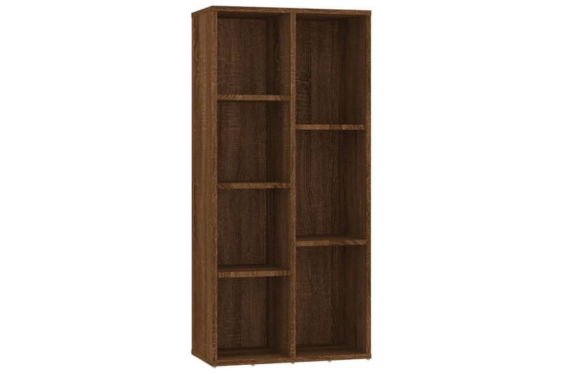 beBasic Bokhylla brun ek 50x25x106 cm - Brown - Bokhylla