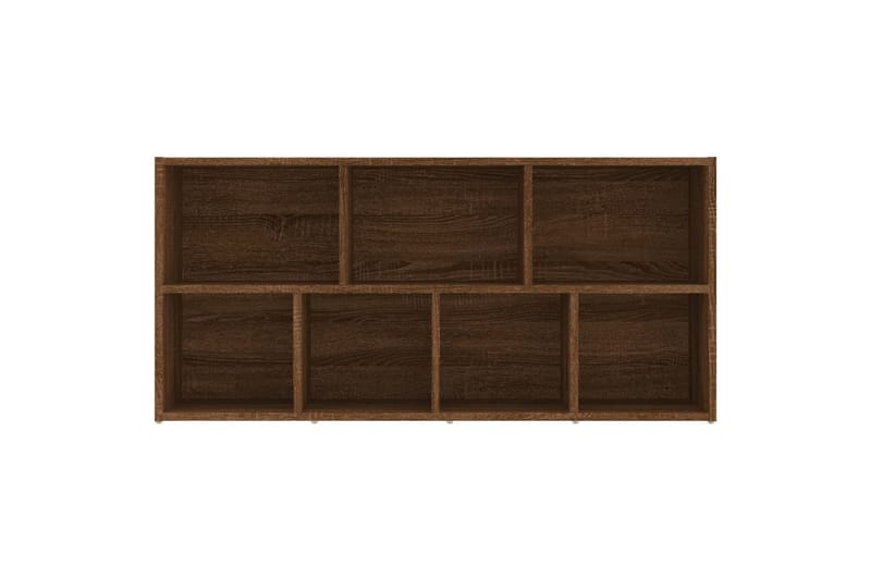 beBasic Bokhylla brun ek 50x25x106 cm - Brown - Bokhylla