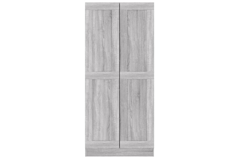 beBasic Bokhylla grå sonoma 82,5x30,5x185,5 cm konstruerat trä - Grey - Förvaring - Hylla - Bokhylla