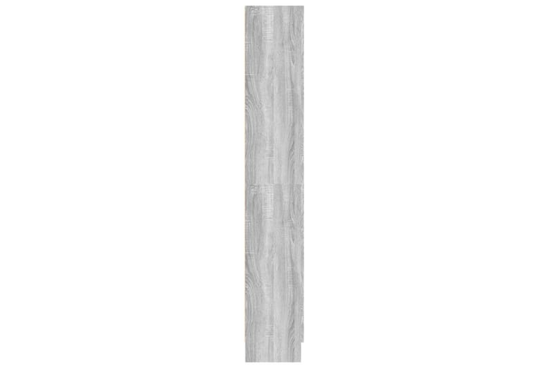beBasic Bokhylla grå sonoma 82,5x30,5x185,5 cm konstruerat trä - Grey - Förvaring - Hylla - Bokhylla