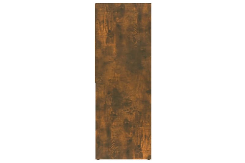 beBasic Bokhylla rökfärgad ek 67x24x161 cm konstruerat trä - Brown - Bokhylla