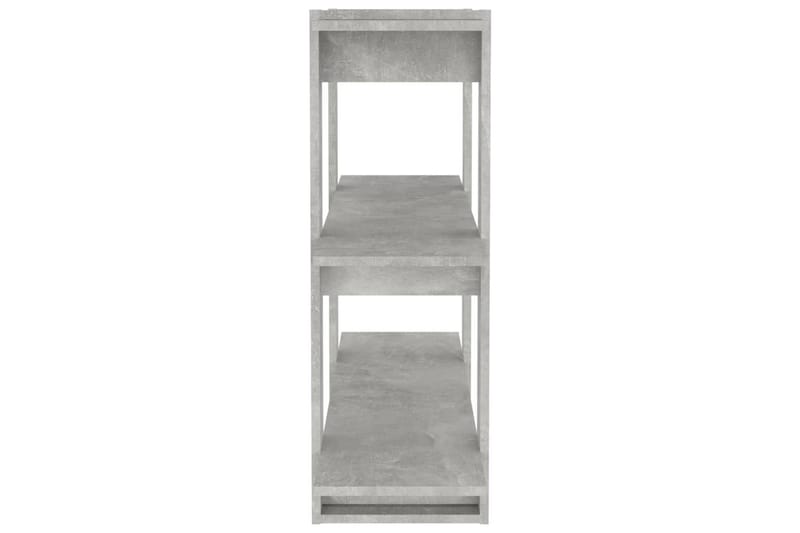 beBasic Bokhylla/rumsavdelare betonggrå 100x30x87 cm - Grey - Förvaring - Hylla - Bokhylla